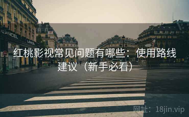 红桃影视常见问题有哪些：使用路线建议（新手必看）
